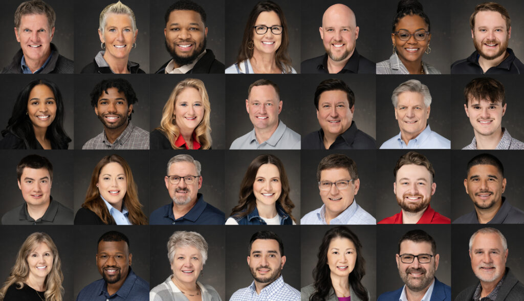 Team headshot example from leadership conference on-location headshot photo session in Ponte Vedra